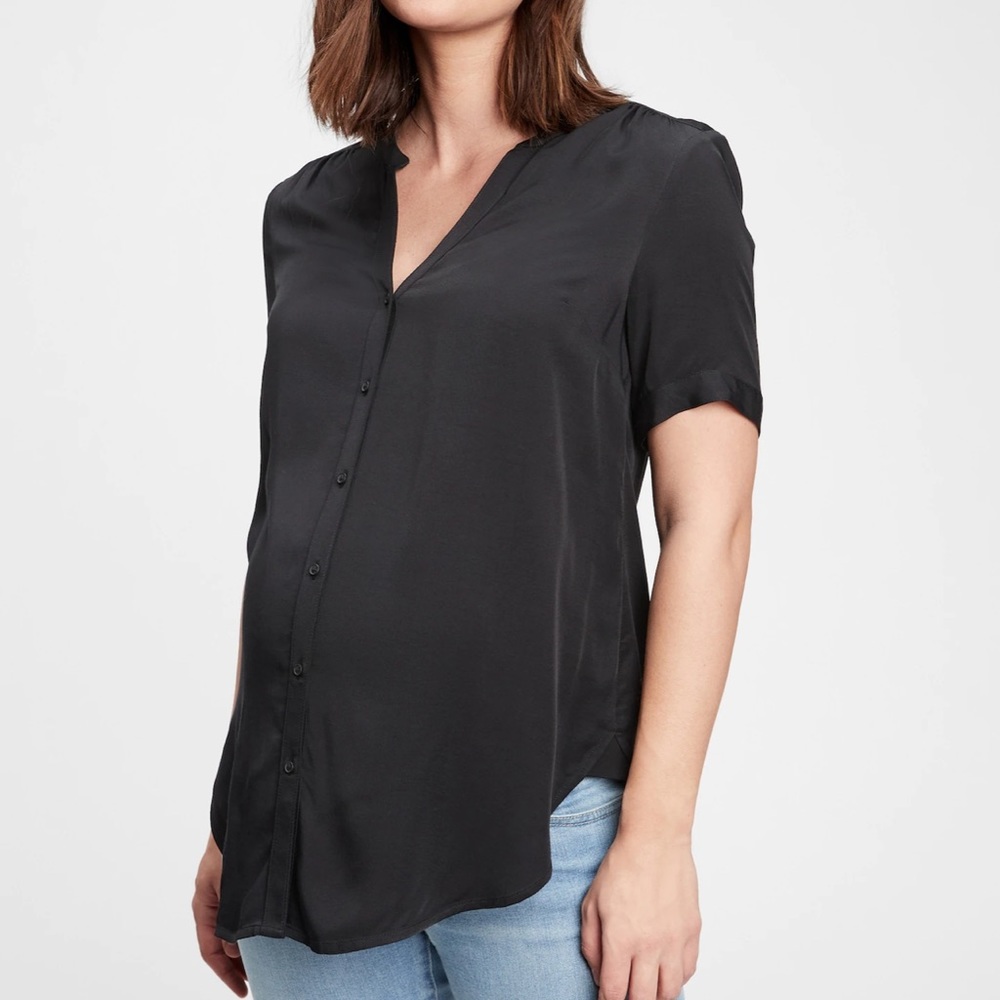 GAP Maternity Button Front Shirt
